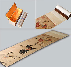 下花园馆藏书画复制博物馆书画复制服务