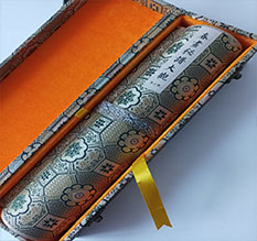 下花园书画装裱案例